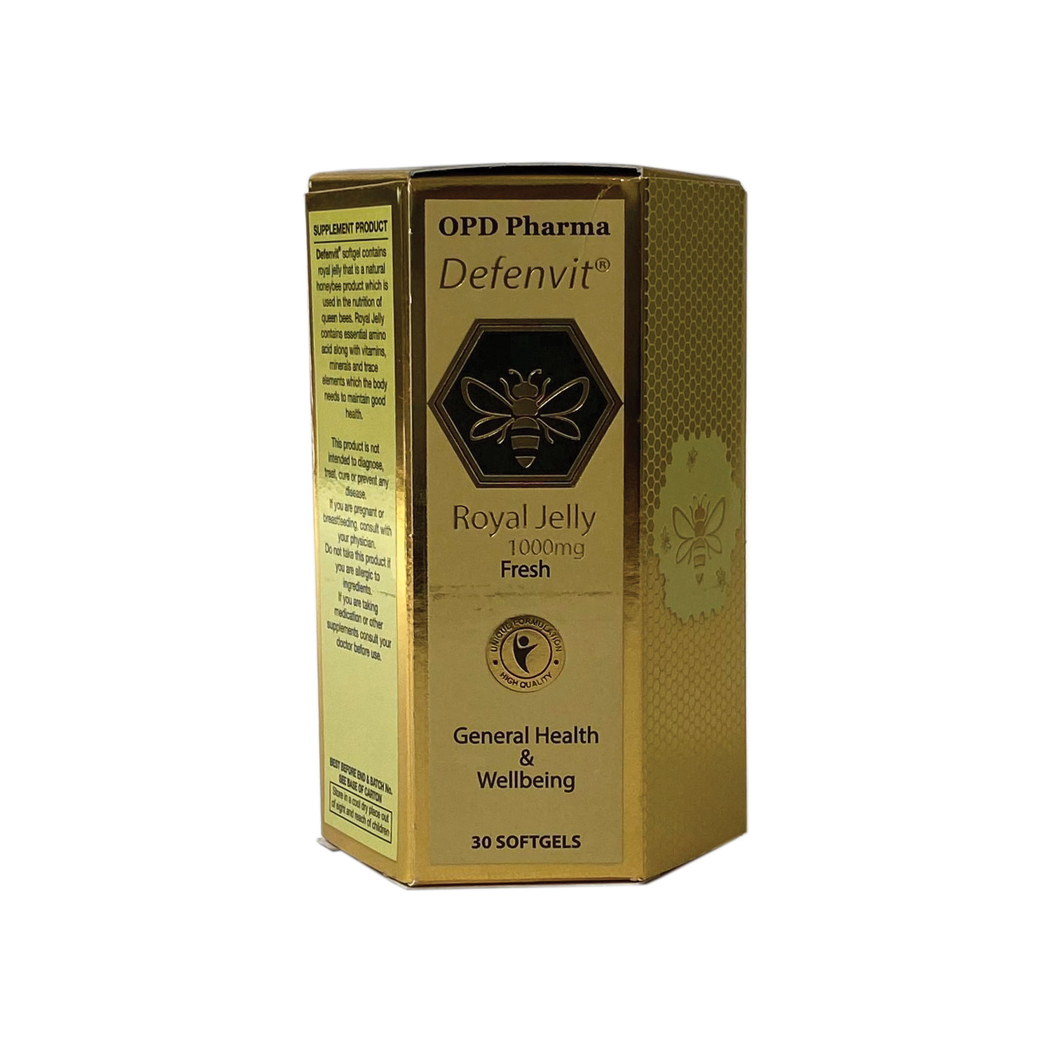 1618821612.jpg خرید آنلاین دارو و مکملهای دارویی با ارسال سریع - کپسول رویال ژلی 1000 میلی گرم دفن ویت او پی دی فارما