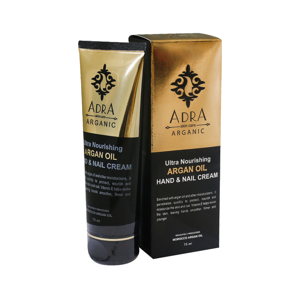 Adra-Ultra-Nourishing-Argan-Oil-Hand-and-Nail-Cream.jpg خرید آنلاین دارو و مکملهای دارویی با ارسال سریع - کرم ترمیم کننده و مرطوب کننده دست و ناخن آرگانیک آدرا ۷۵ میلی لیتر