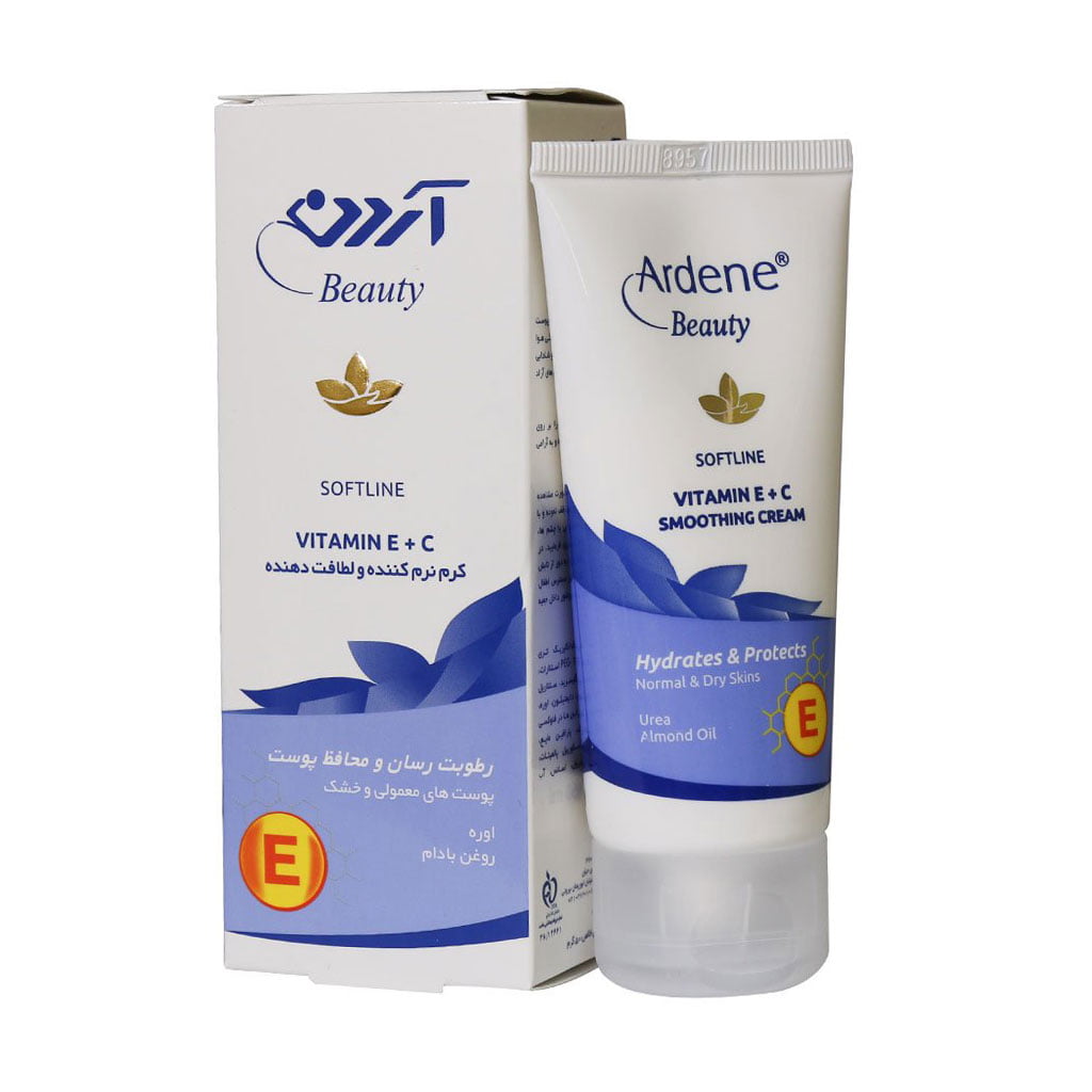 Arden-Vitamin-E-and-C-Smoothing-Cream-for-Normal-to-Dry-Skins.jpg خرید آنلاین دارو و مکملهای دارویی با ارسال سریع - کرم نرم کننده ویتامین E و C آردن مناسب پوست خشک 50 میلی لیتر