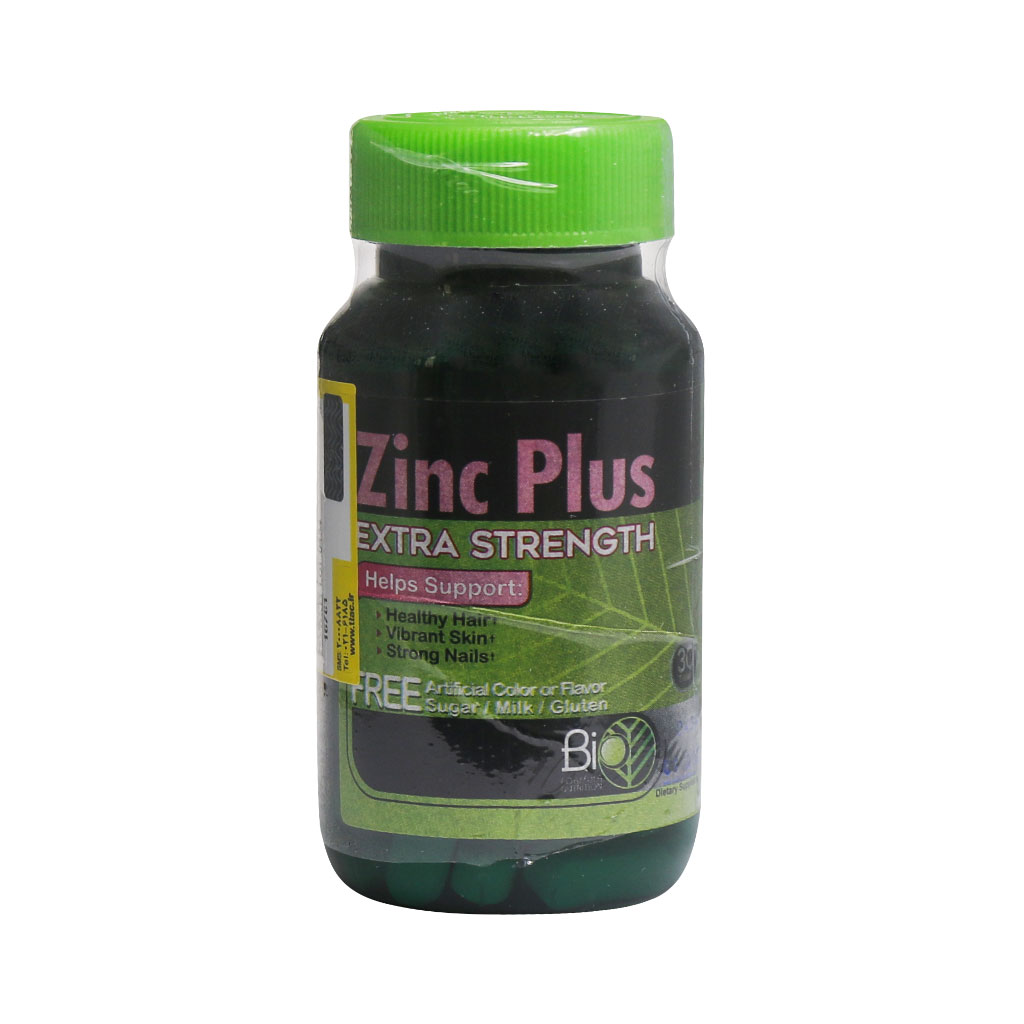Bio-Formula-Zinc-Plus-Extra-Strength-30-Tablets.jpg خرید آنلاین دارو و مکملهای دارویی با ارسال سریع - زینک پلاس بایو فرمولا 30 عدد