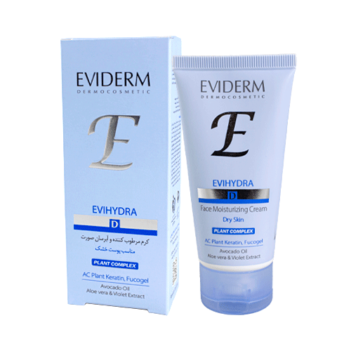 Eviderm-Face-Moistrasing-Cream-For-Dry-Skin.png3_.png خرید آنلاین دارو و مکملهای دارویی با ارسال سریع - کرم مرطوب کننده و آبرسان صورت پوست خشک اویدرم 50 میلی لیتر