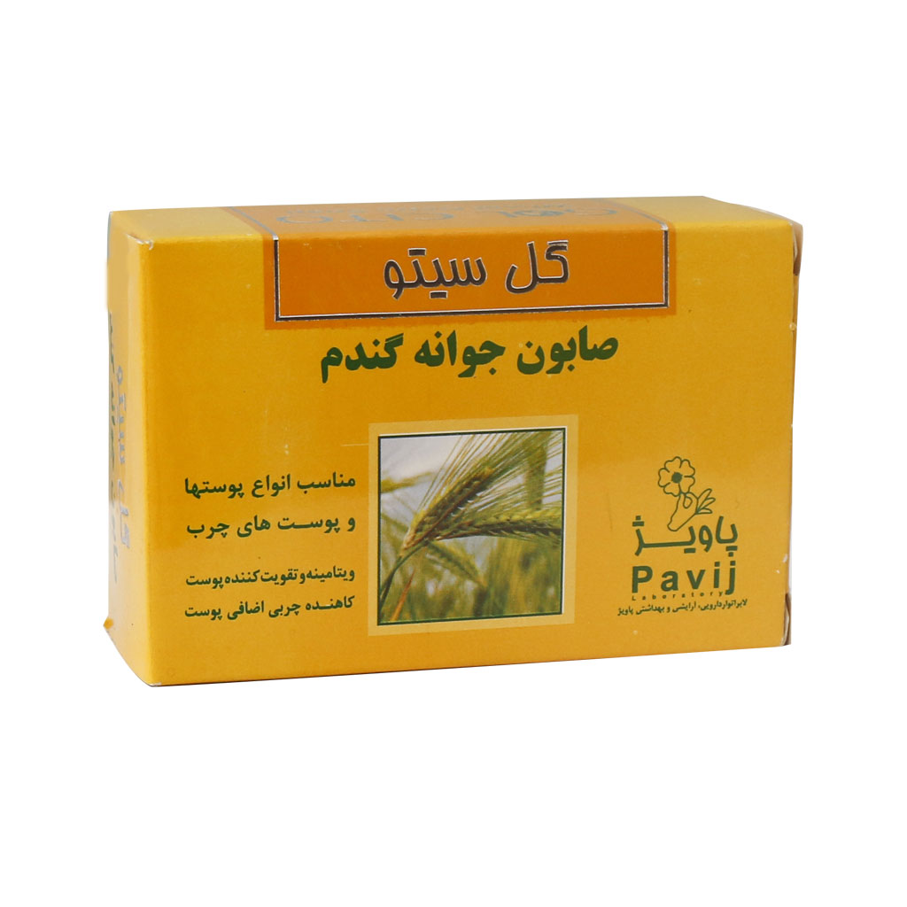 Gol-Cito-Wheat-Germ-Soap-For-Of-Skin-And-Oily-Skin-125g.jpg خرید آنلاین دارو و مکملهای دارویی با ارسال سریع - صابون جوانه گندم گل سیتو مناسب انواع پوست و پوست چرب 125 گرم