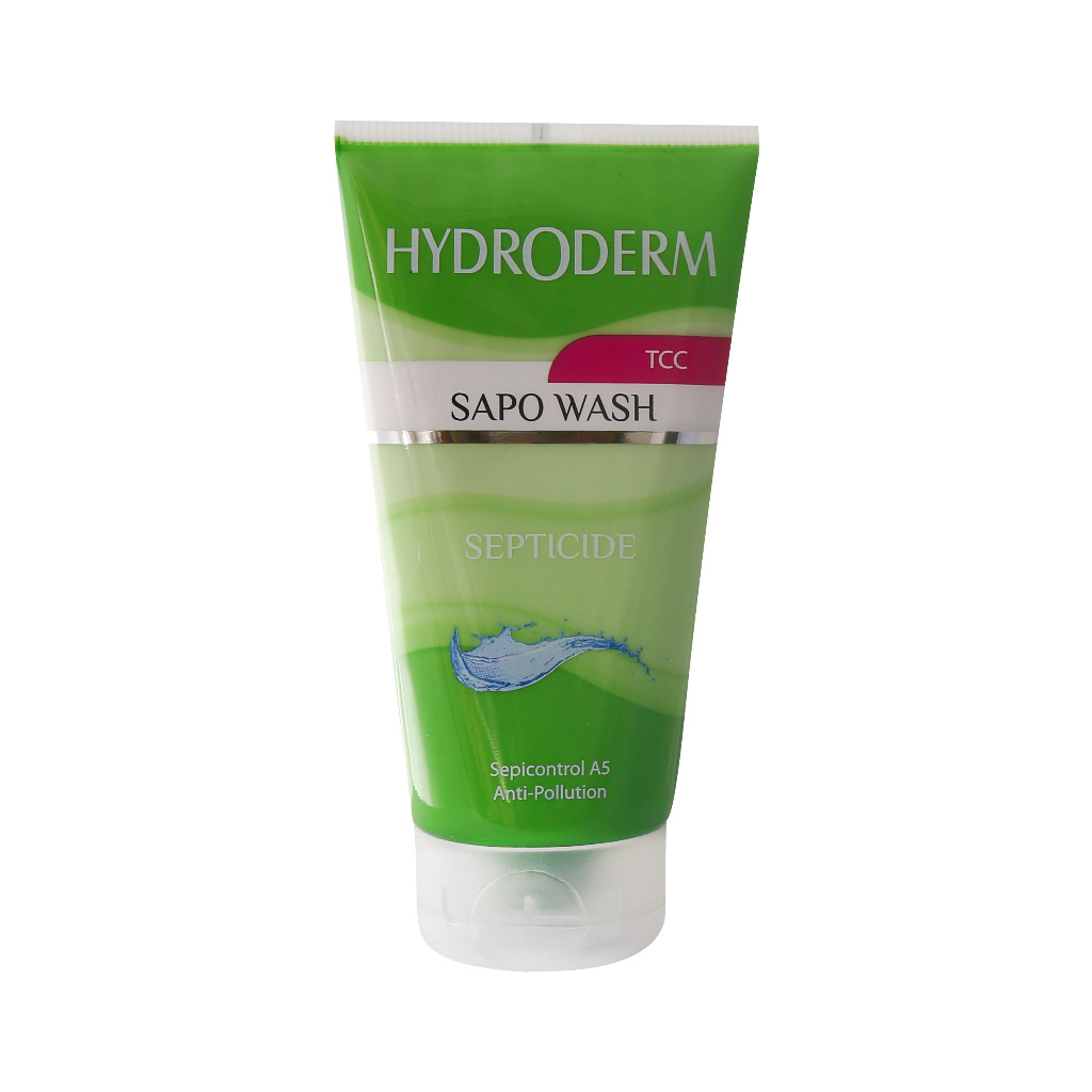 Hydroderm-TCC-Sapo-Wash-150-ml.jpg خرید آنلاین دارو و مکملهای دارویی با ارسال سریع - ساپو واش تنظیم کننده چربی و باز کننده منافذ هیدرودرم 150 میلی لیتر